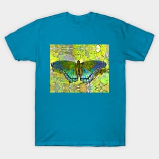 If Butterfly Flew Green T-Shirt